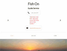 Tablet Screenshot of fishonpro.com